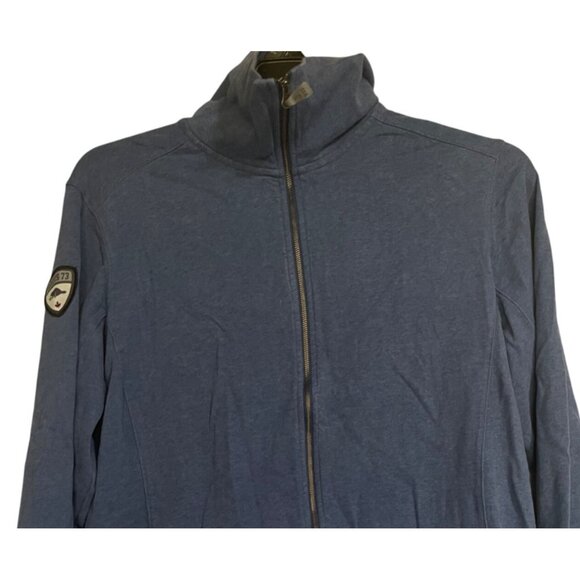 Roots 73 Womens Blue Full-Zip Sweatshirt Jacket Size 2XL - Picture 3 of 7